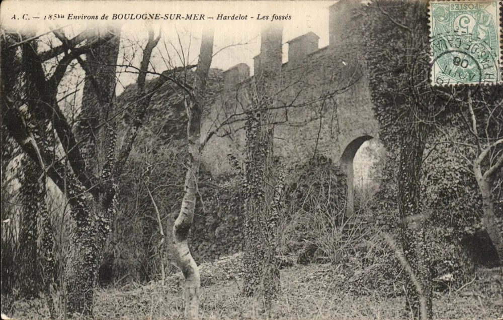 Umgebung von BOULOGNE-SUR-MER — Hardelot — Die Gräben — A.C. — 185bia - Vorderseite