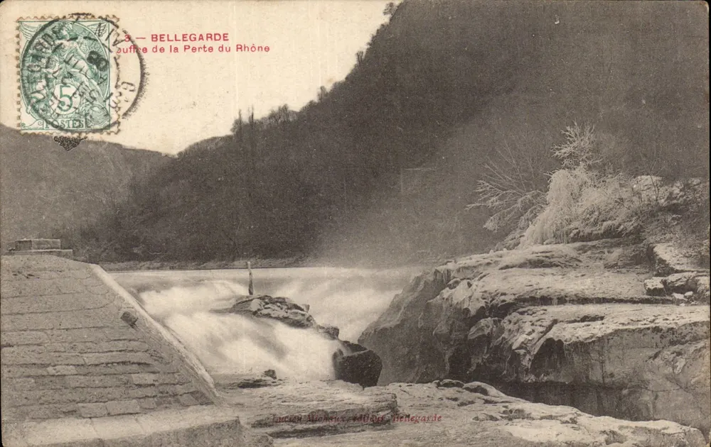 Perda do Ródano — Bellegarde — Lucien Michieux, editor Bellegarde - Frente