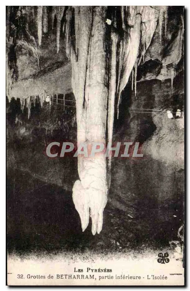 I Pirenei — Grotte di BETHARRAM, parte inferiore - L'Isolée — serie 32 - Recto