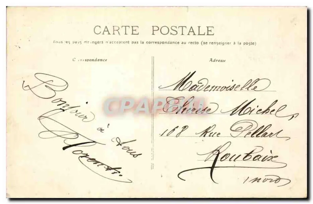 Langres — Os Muros — A. Veyssière, fot.-edit. - Verso