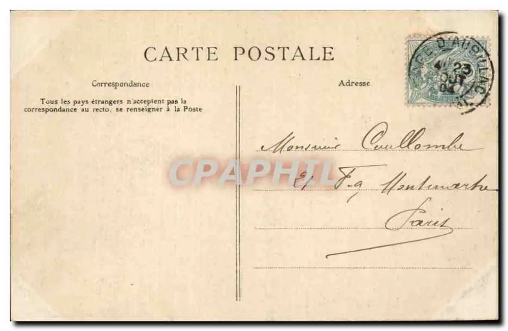 Saint-Martin-Valmeroux — La Chiesa — L. Roux, Editore Aurillac - Verso