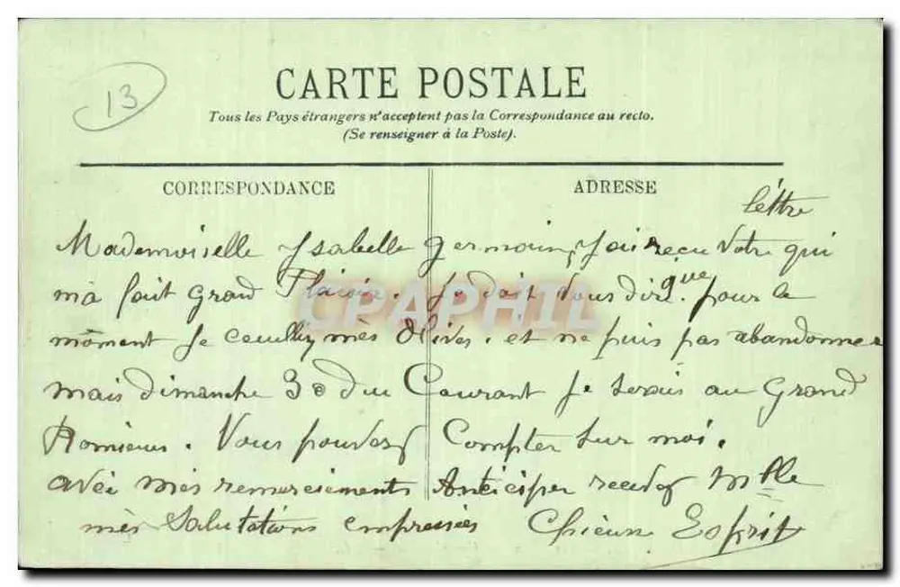 Les Baux — Vista geral — LL. - Verso