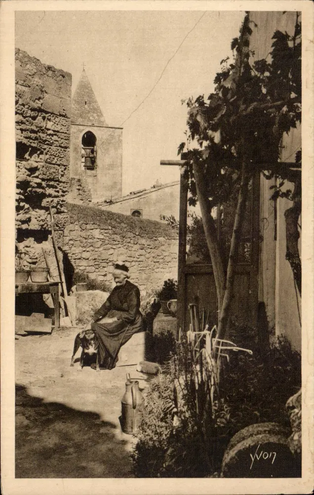Les Baux (B.-du-R.) — Ein Stück des alten Dorfes — Les Éditions d'Art 'Vieux' Paris - Vorderseite