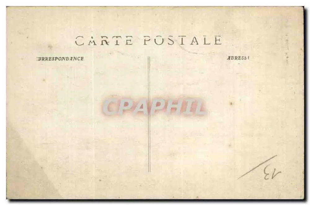 Arlesienne — mulher com capa de colar de pele — P. Ruat editores, Marselha, n°73 - Verso