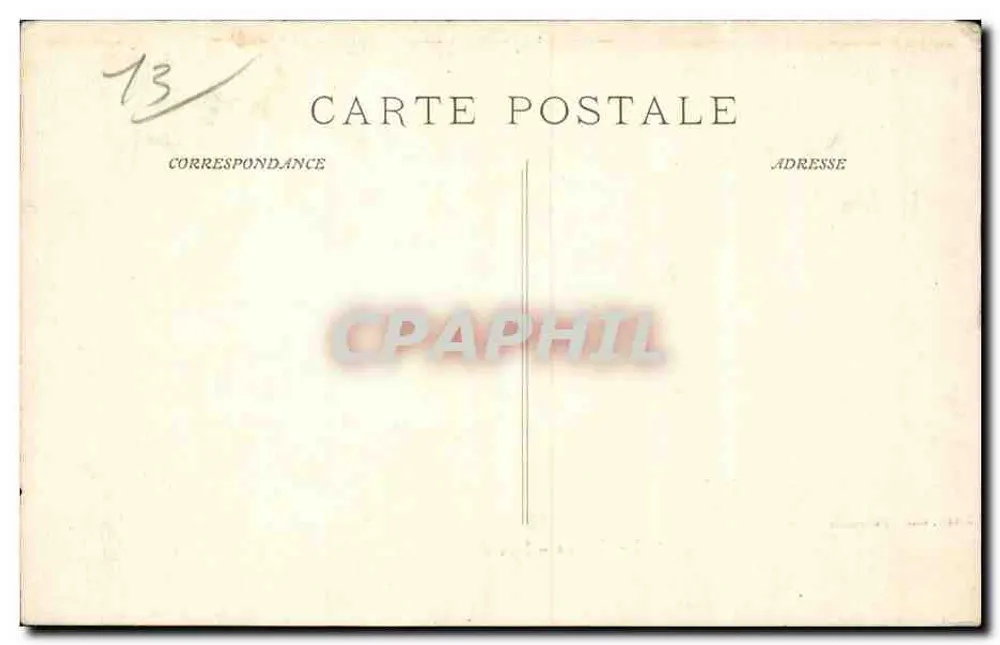 Arles - Les Aliscamps — Rue des Marquais, editor Roux & Marquais, n° 233 - Verso