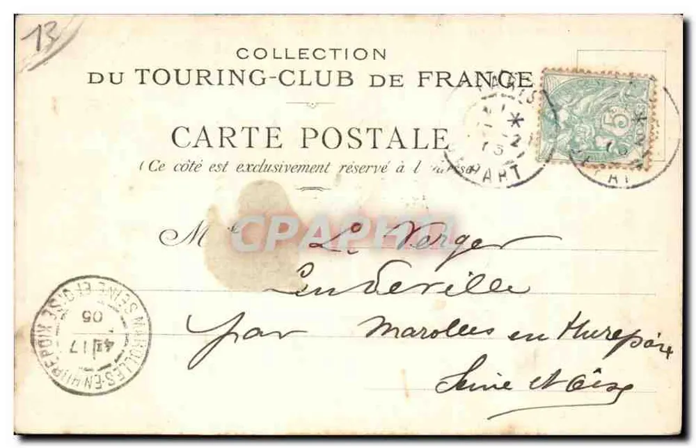 Arles — Place de l'Hôtel de Ville — editor Léglé & Robert, n°15 - Verso
