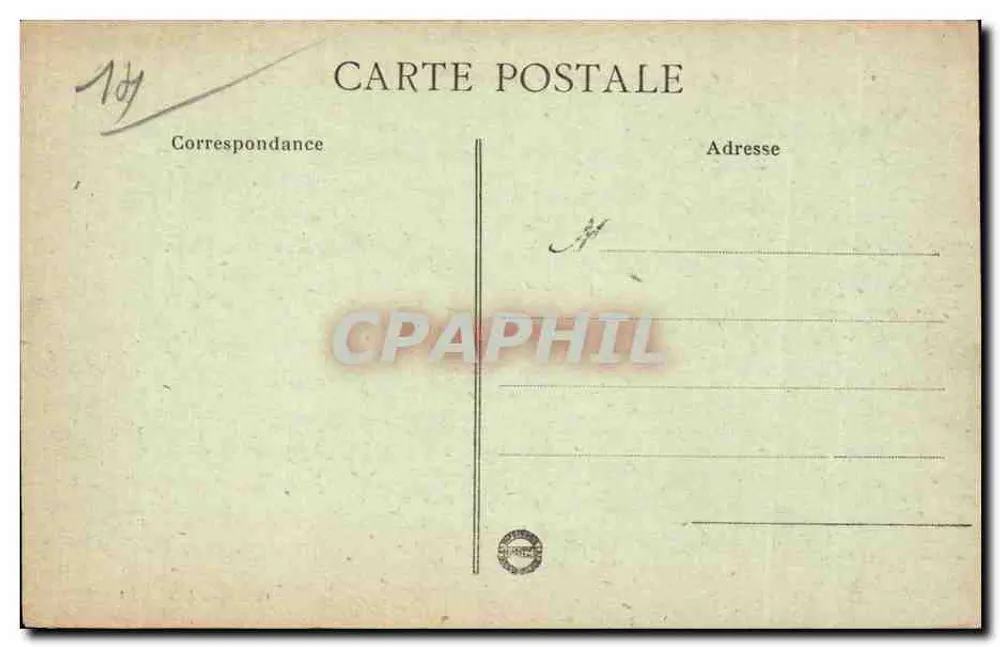 LION-sur-MER - A Praia — Coleção A. RAPON - Verso