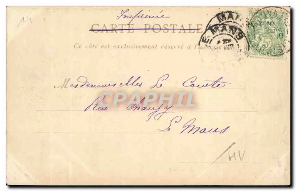 Lisieux - Alte Häuser der Grande-Rue - ND Pbot - Rückseite