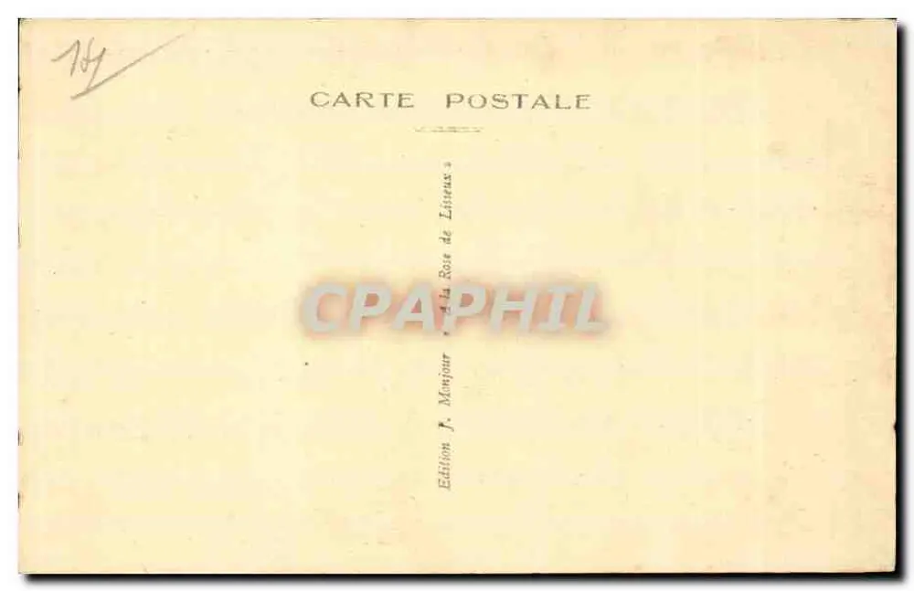 Lisieux — Ehemaliges Kanonikat — Rue Paul-Banaston — Verlag J. Monjour - Rückseite