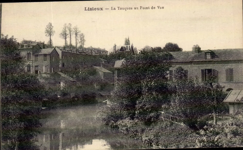 Lisieux — A Vista da Touques - Frente