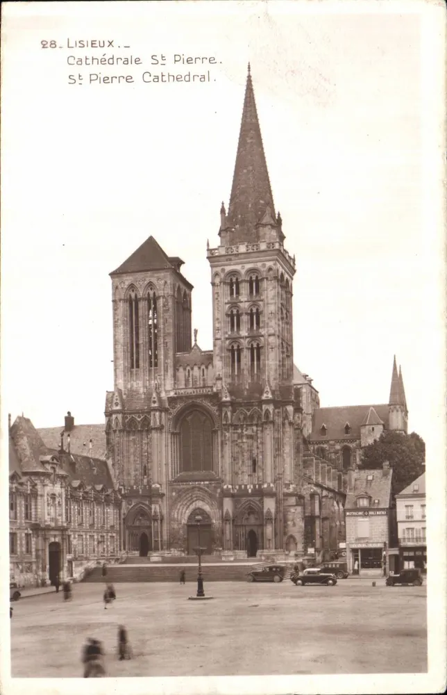 Lisieux — Catedral de São Pedro — Edição «La Bretagne», n°28 - Frente