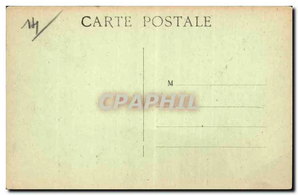 Lisieux — Velhas Casas diante da Igreja de São Jacó — Edição Reward, Lisieux - Verso