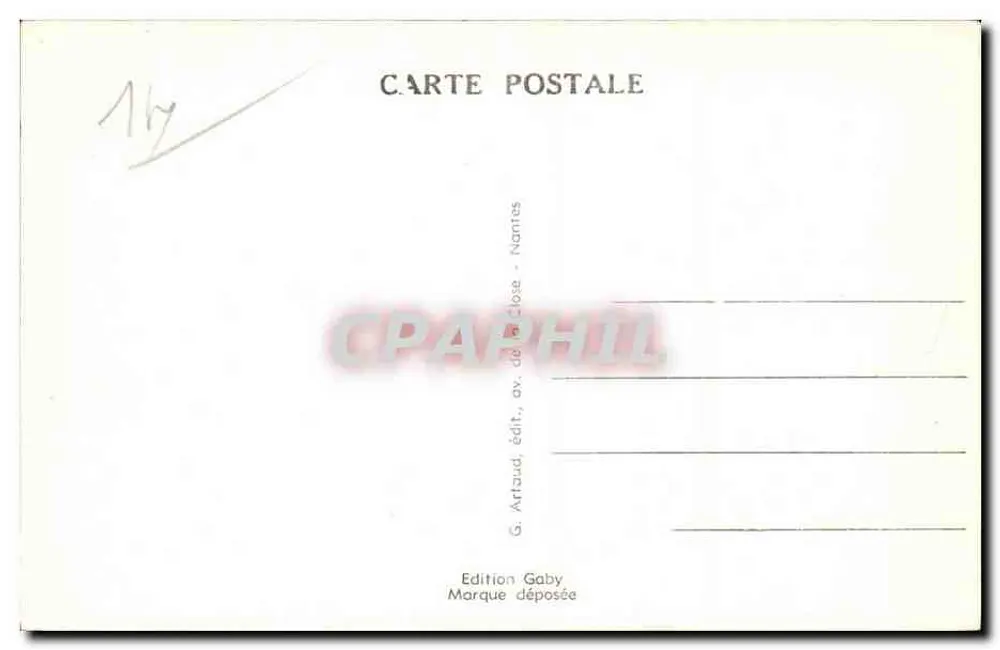 Langrune-sur-Mer (Calvados) — Vista geral da Praia — Gaby - Verso
