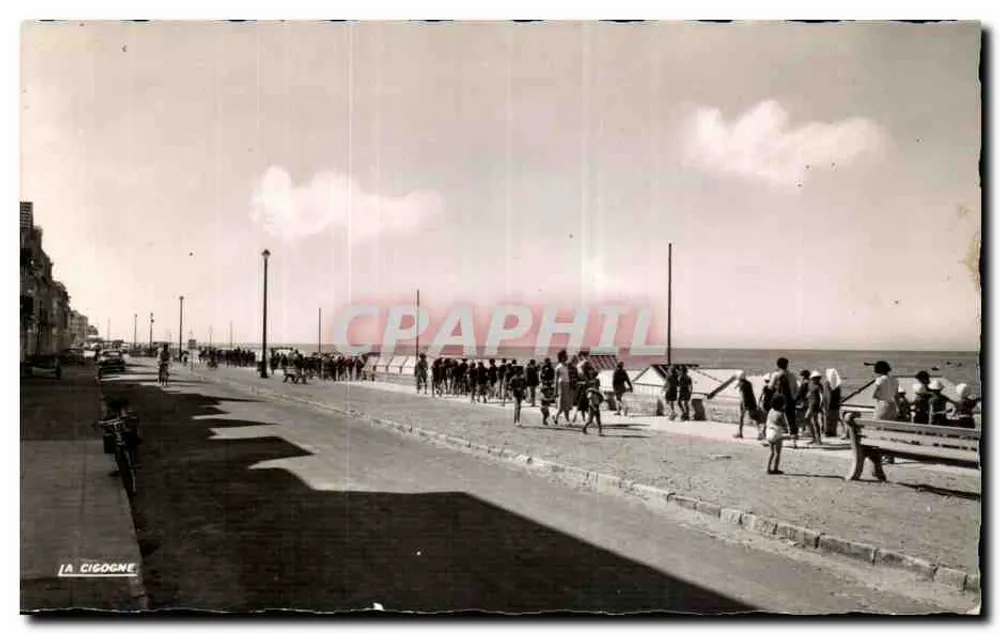 Langrune (Calvados) — A promenade — Ed. André Leconte - Frente