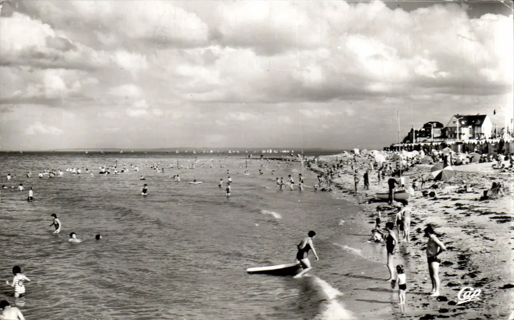 Langrune-sur-Mer — Kinderstrand — Cie des Arts Photomécaniques - Vorderseite