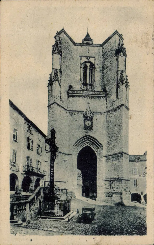 Villefranche-de-Rouergue — Collegiata — editore TIGUACET - Recto