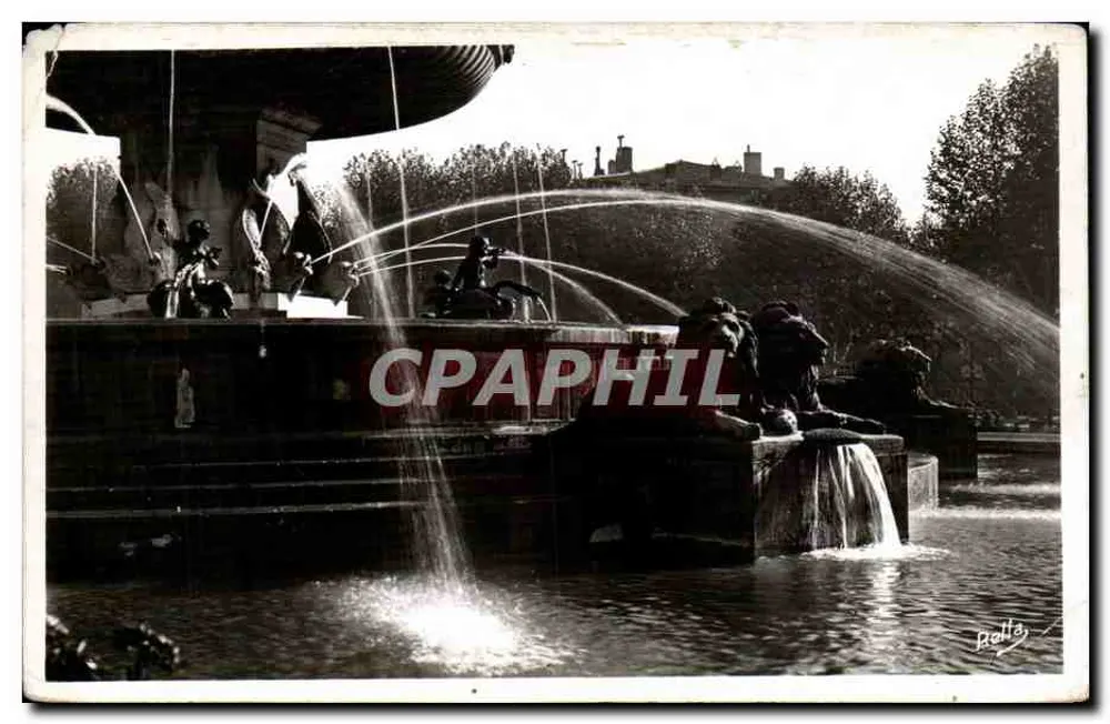 Die Große Fontaine — Aix-en-Provence — Verlag Rella - Vorderseite