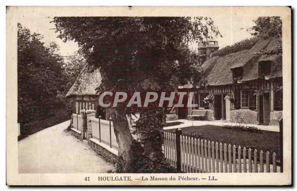 Houlgate — A Casa do Pescador — LL. n°41 - Frente