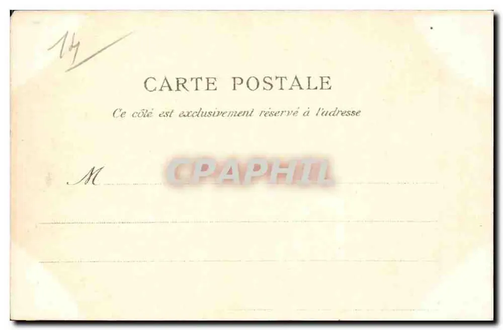Beuzeval-Houlgate — Vista geral — J. Bréchet, editor Caen, n°158 - Verso
