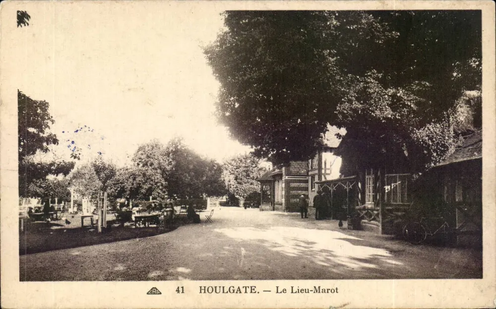 Houlgate — O Lugar-Marot — CP des Arts Photorecâtiqcs - Frente