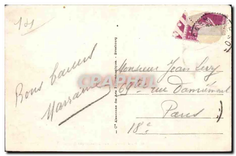 Houlgate - Vista panorâmica — Bilhete postal antigo n°50 — editor Bilhete postal antigo - Verso
