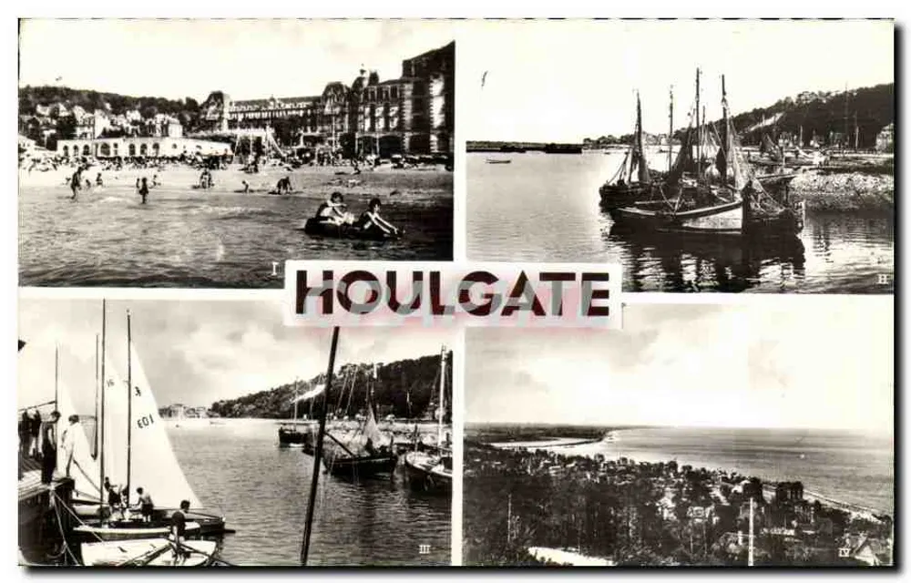 Houlgate — vista panorâmica — Edições La Cigogne - Frente