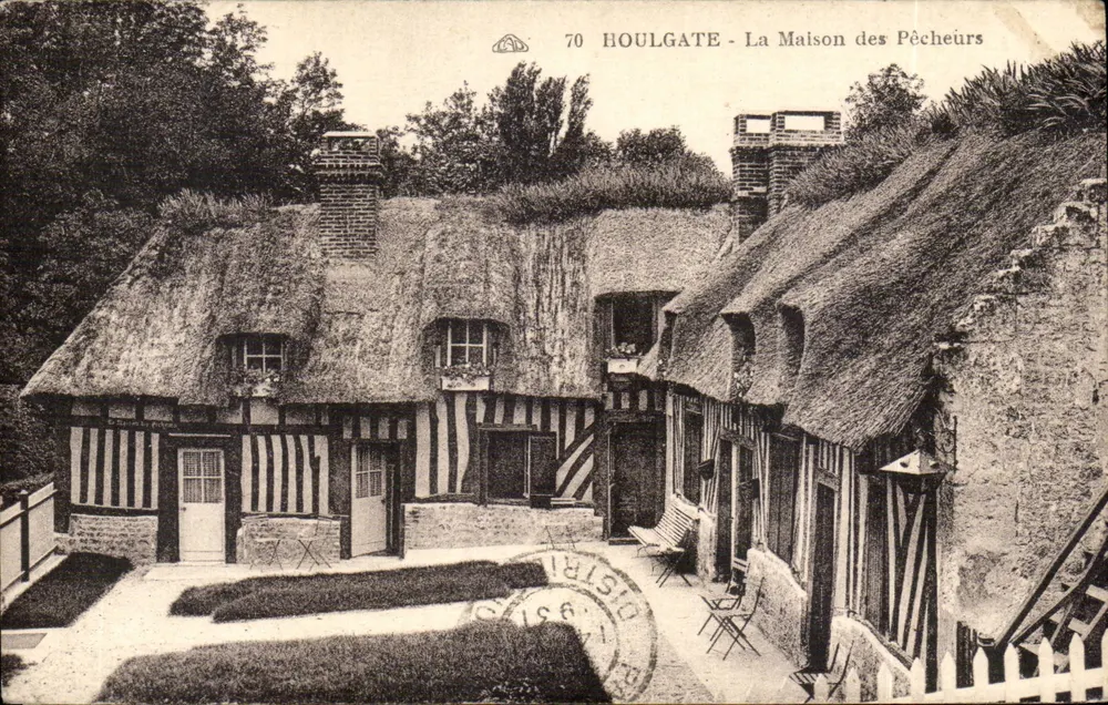 Houlgate - A Casa dos Pescadores — editor anônimo, n°70 - Frente