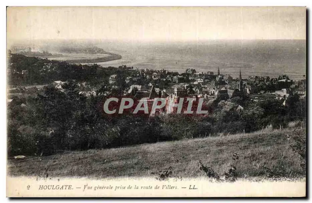 Houlgate — Allgemeiner Blick vom Weg nach Villers — LL. - Vorderseite