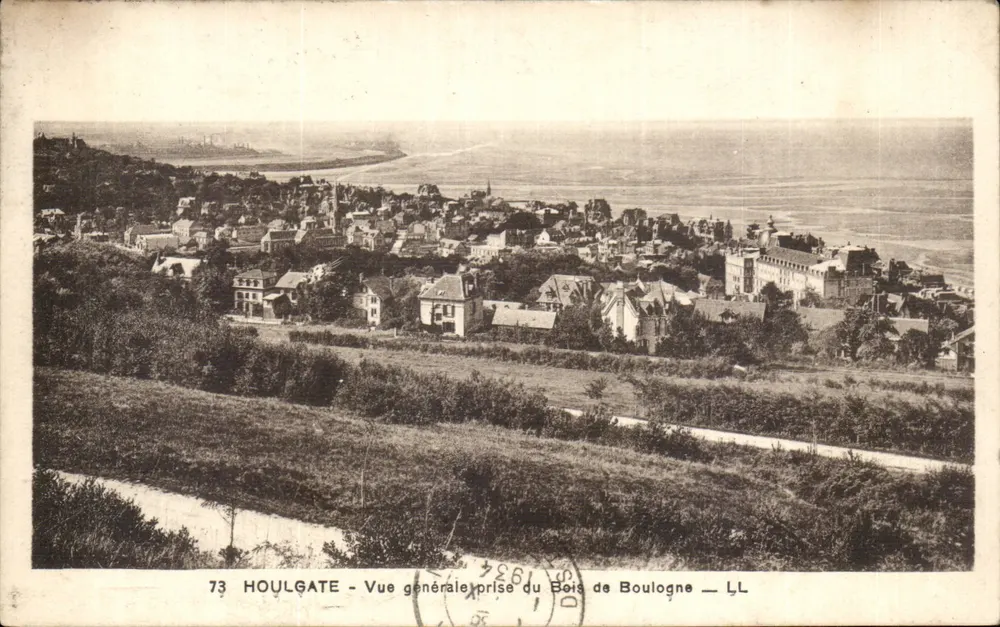 Houlgate — Allgemeiner Blick vom Bois de Boulogne — LL - Vorderseite