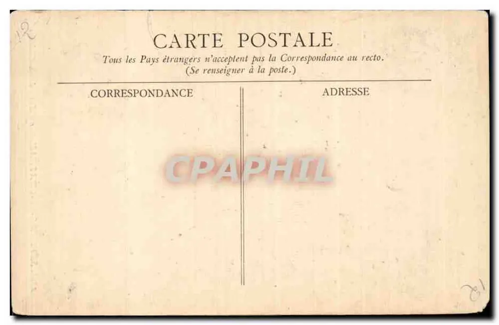 SÉVERAC-LE-CHÂTEAU — Porte d'entrée du Château — éditeur V.D.C. n° 2596 - Achterkant
