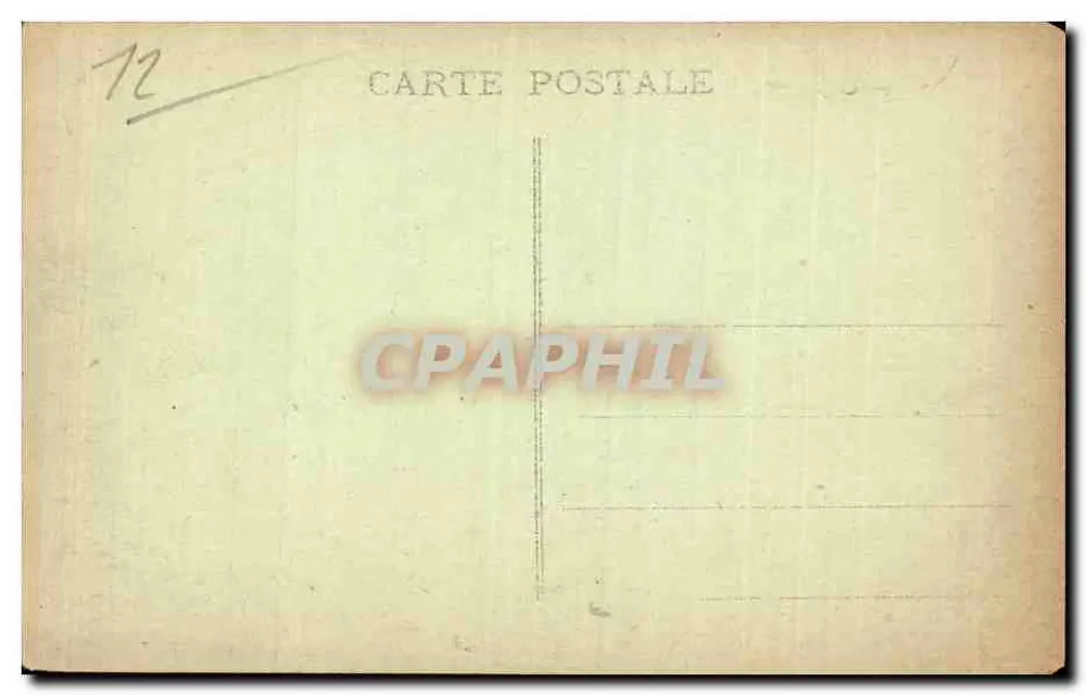 Espalion (Aveyron) — Ehemaliges Gerichtsgebäude und Alte Brücke — Imprimerie P. Carrère, Redez - Rückseite