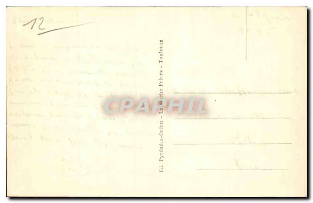 Valle del Lot, toma de Capdenac-le-Vieux — L'Aveyron — n°126 - Reverso