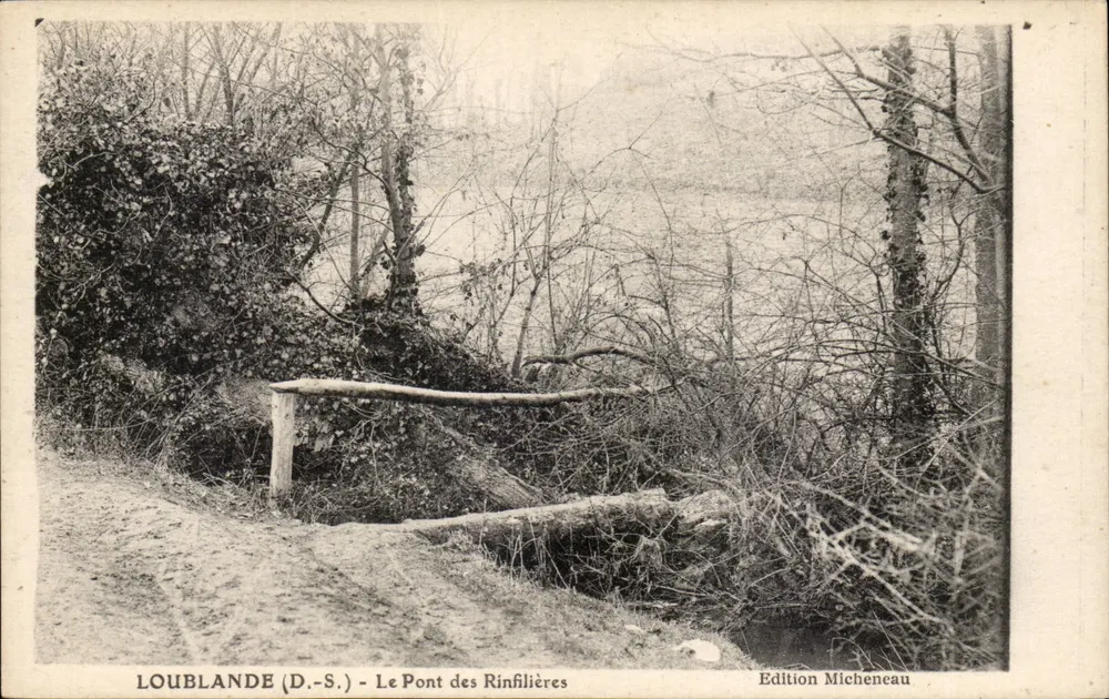 Loublande (D.-S.) - Ansicht des Rinflièresbrücke — Edition Micheneau - Vorderseite