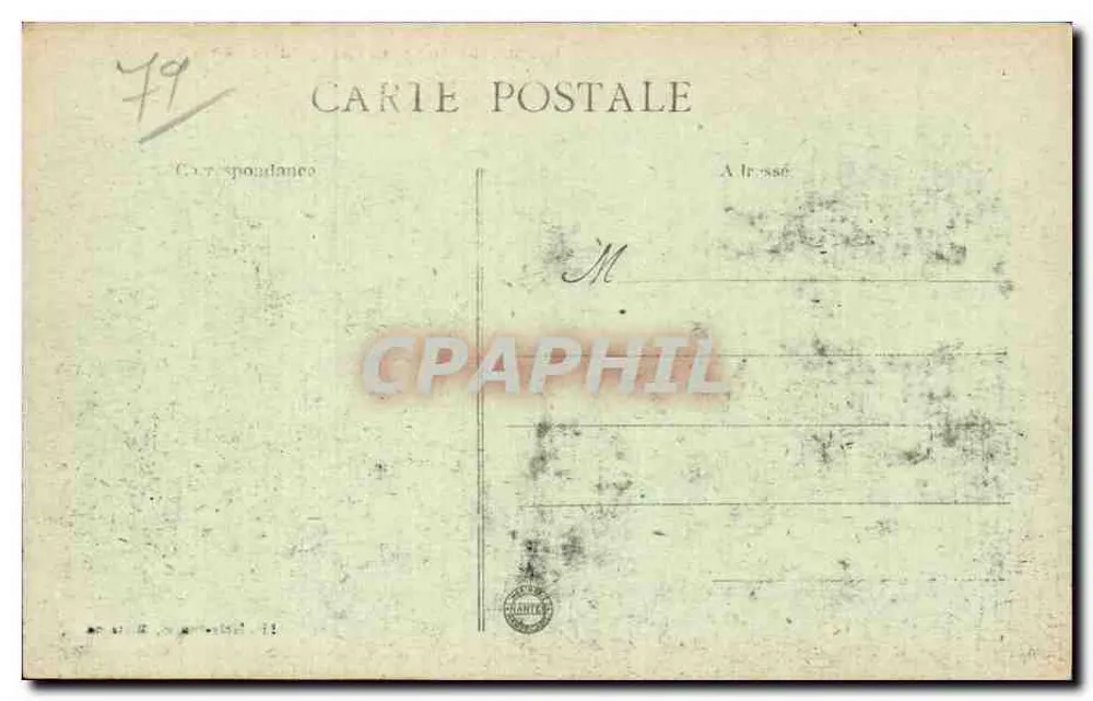 Loublande (D.-S.) - Ansicht der Kapelle Rinfillières — Lib. Ishly-Poupin, Mortagne - Rückseite