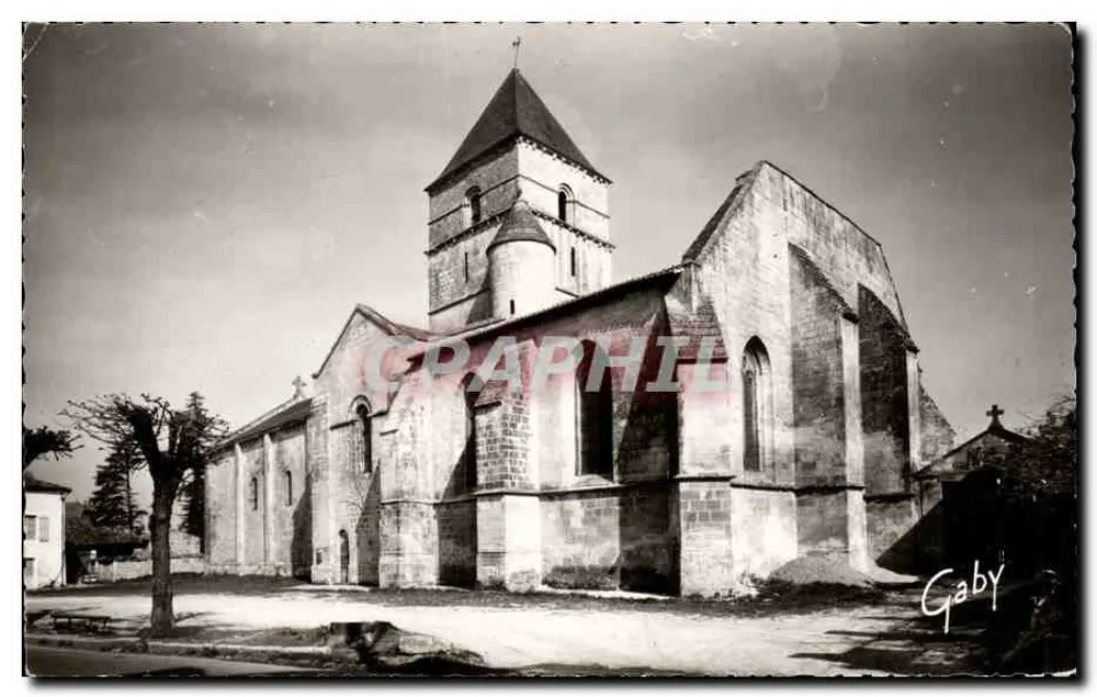 Chef-Boutonne — Die Alte Kirche von Javorzay (12. Jahrhundert) — Éditions Gaby - Vorderseite