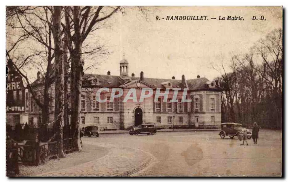 Rambouillet — La Mairie — D. D., n°9 - Voorkant
