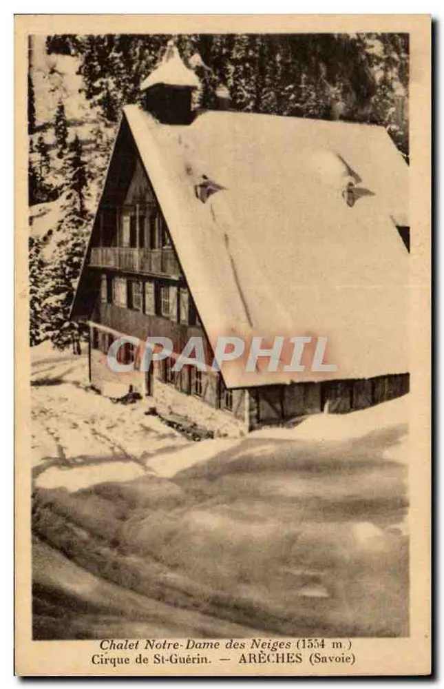 Chalet Notre-Dame des Neiges — Cirque de St-Guérin — ARÈCHES (Savoie) - Vorderseite