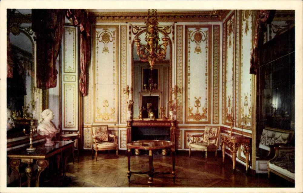 Großer Cabinet von Marie-Antoinette — Schloss Versailles — Imp. Drawer — Verfahren 301 - Vorderseite