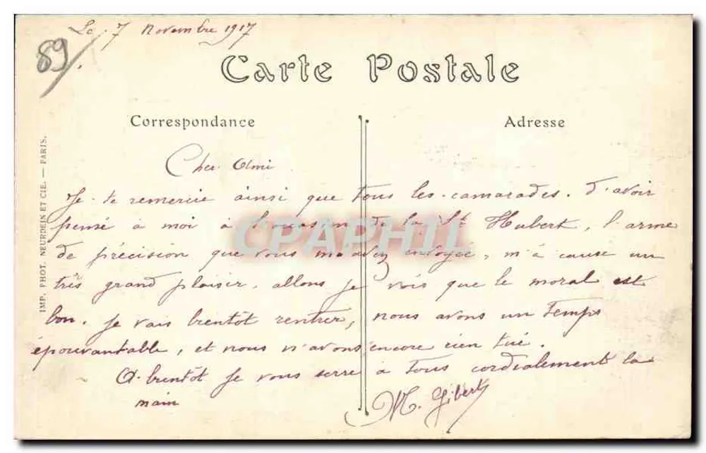 Avallon — Ansicht vom Terrassen der Kleinen Pforte — ND. Phot. - Rückseite