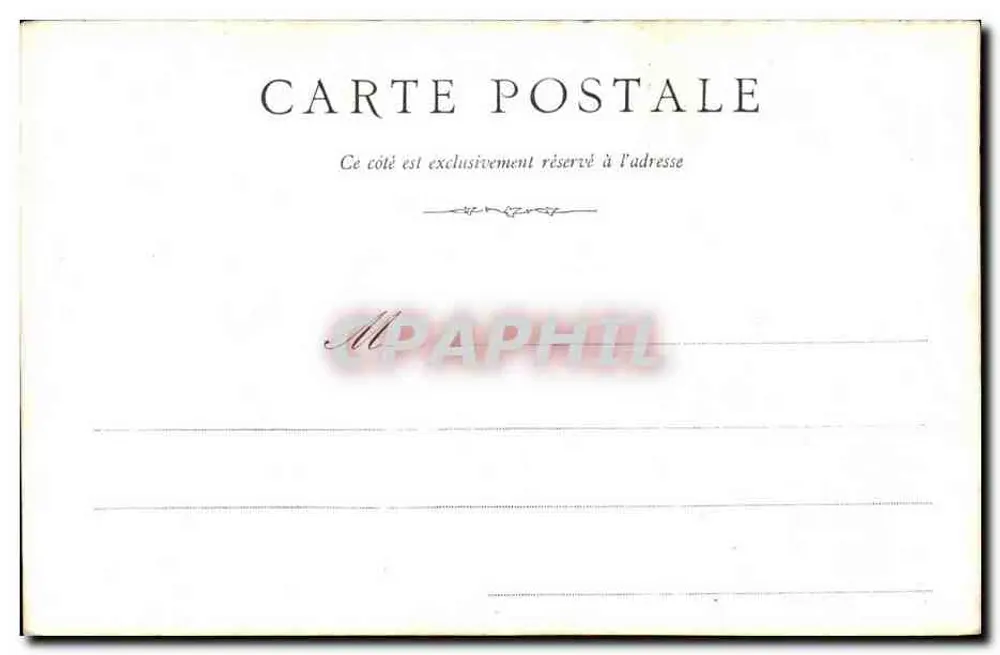 Vézelay - Kirche der Madeleine — Librairie J. Catoire, Avallon - Rückseite