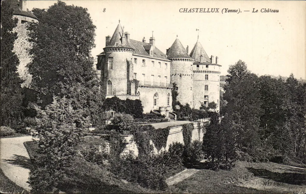 चास्टेल्लक्स (यॉन) — कैस्टल — एनईडी 1907 - आगे