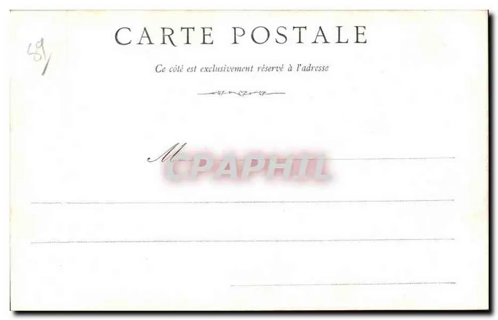 Ponte de Pierre Perthuis — perto de Avallon — Livraria J. Couton, Avallon - Verso