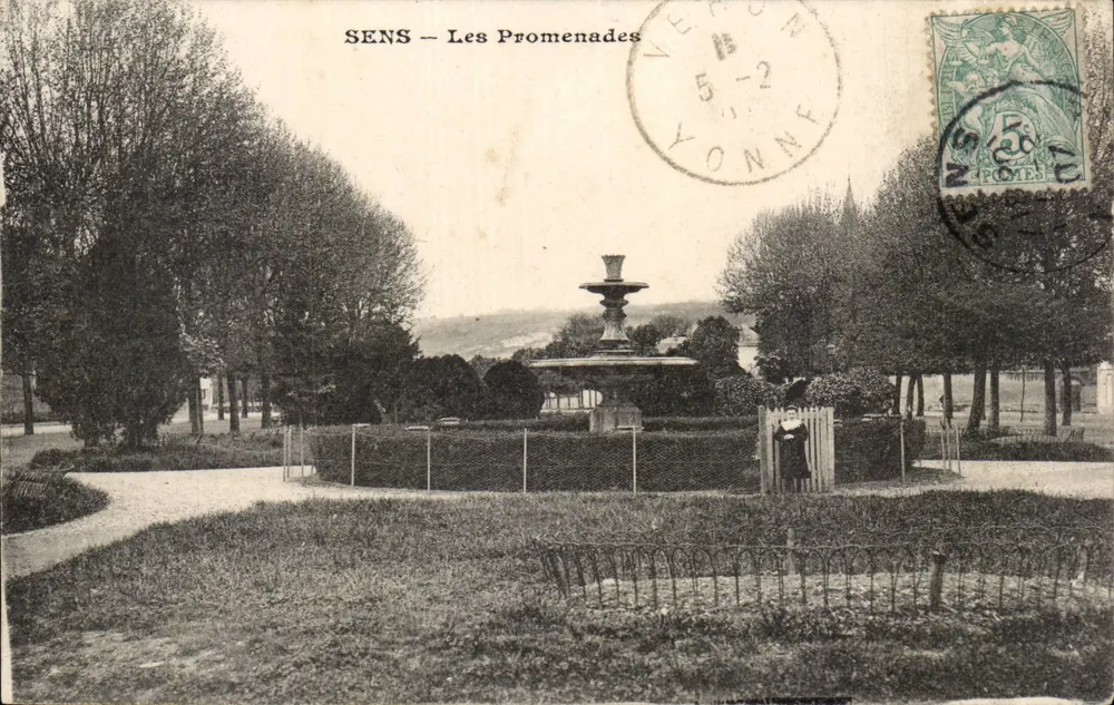 SENS — As Promenades — Editor não visível, número de série não legível - Frente