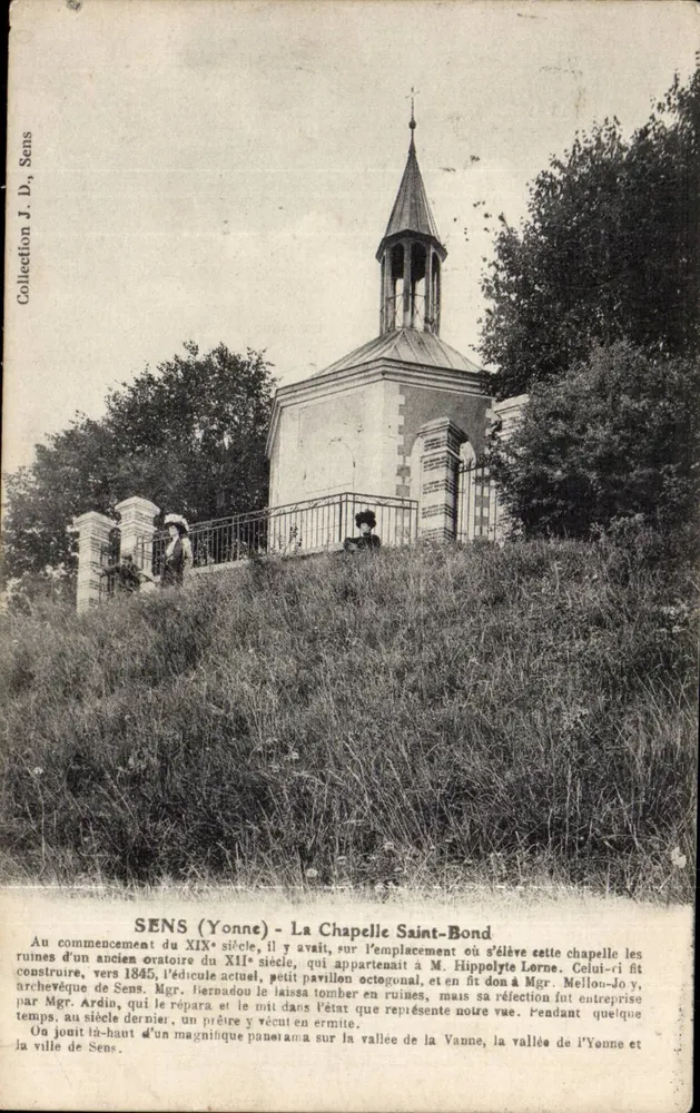 SENS (Yonne) - De Kapel Saint-Bond — J.D. Sens, Collectie J.D. - Voorkant