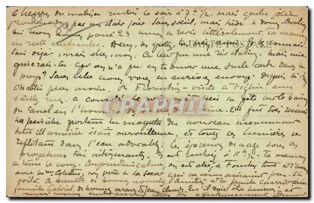 Avallon — Casa do século xv — H. Courbus, Ed. Avallon, n°32 - Verso
