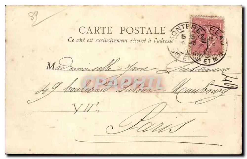 Sens — Vue générale — Galeries Parisiennes, Sens - Verso