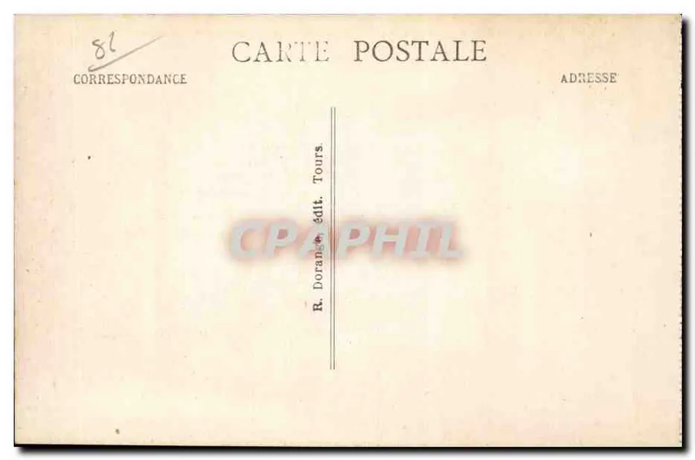 La Roche-Posay (Vienne) — Die Kirche und das Tal der Creuse — R. D. - Rückseite