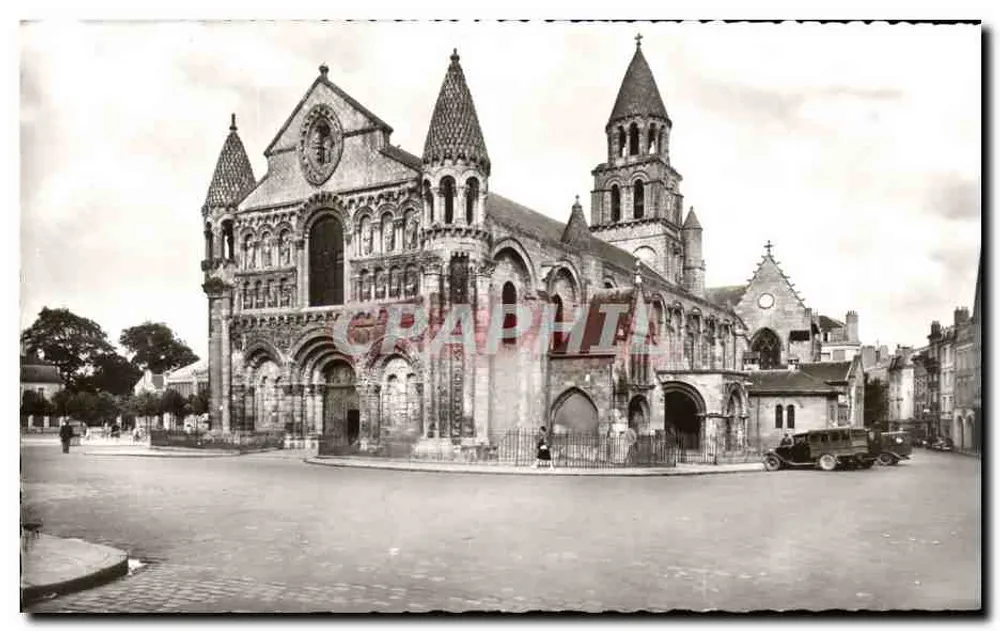 Nossa Senhora da Grande — Poitiers (Vienne) — Photo-Edição Interphile - Frente