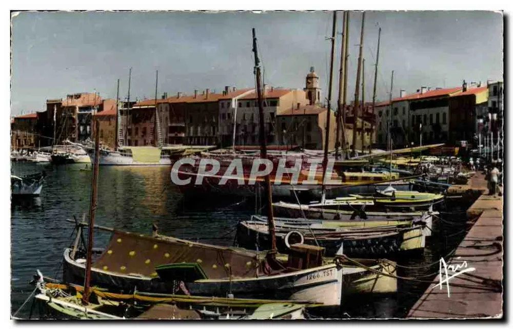 Côte d'Azur — Um Canto do Porto — editor Paris - Frente