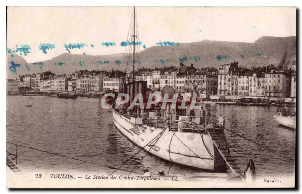 Toulon — Die U-Boot-Station — Selart, n°78 - Vorderseite